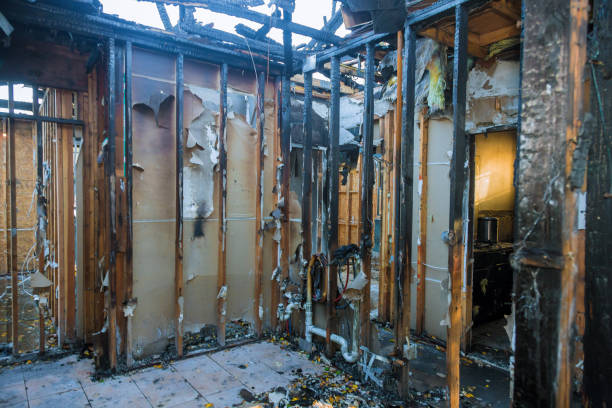 Professional Fire Damage Removal technician working in Bakersfield Country Club, CA